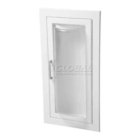 Activar Construction Products Group Activar Inc. Steel Fire Extinguisher Cabinet, Clear Acrylic Bubble Window, Fully Recessed 1515F25